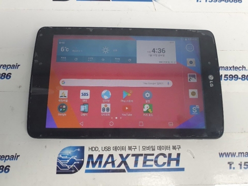 LG GPAD 2 8.0 액정파손 수리.