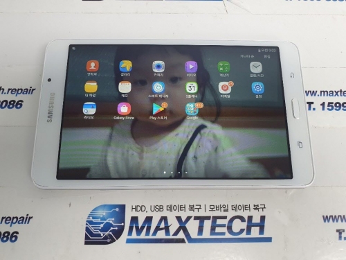 삼성 갤럭시탭A SM-T280 액정파손 수리.