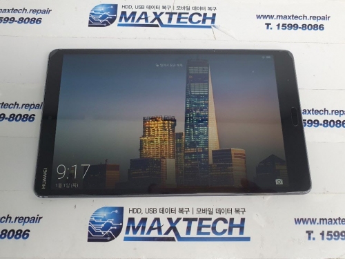 화웨이 미디어패드 M5 8.4 액정수리.
